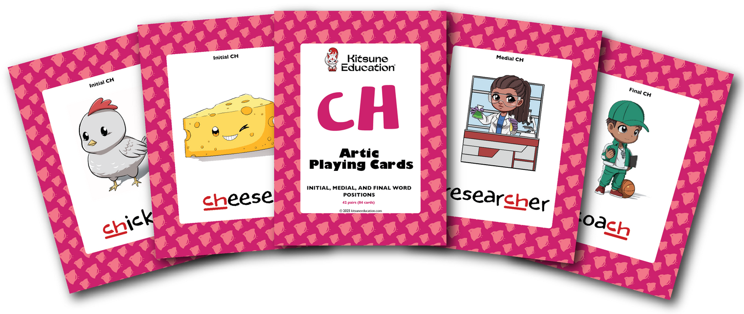 CH Articulation Playing Cards