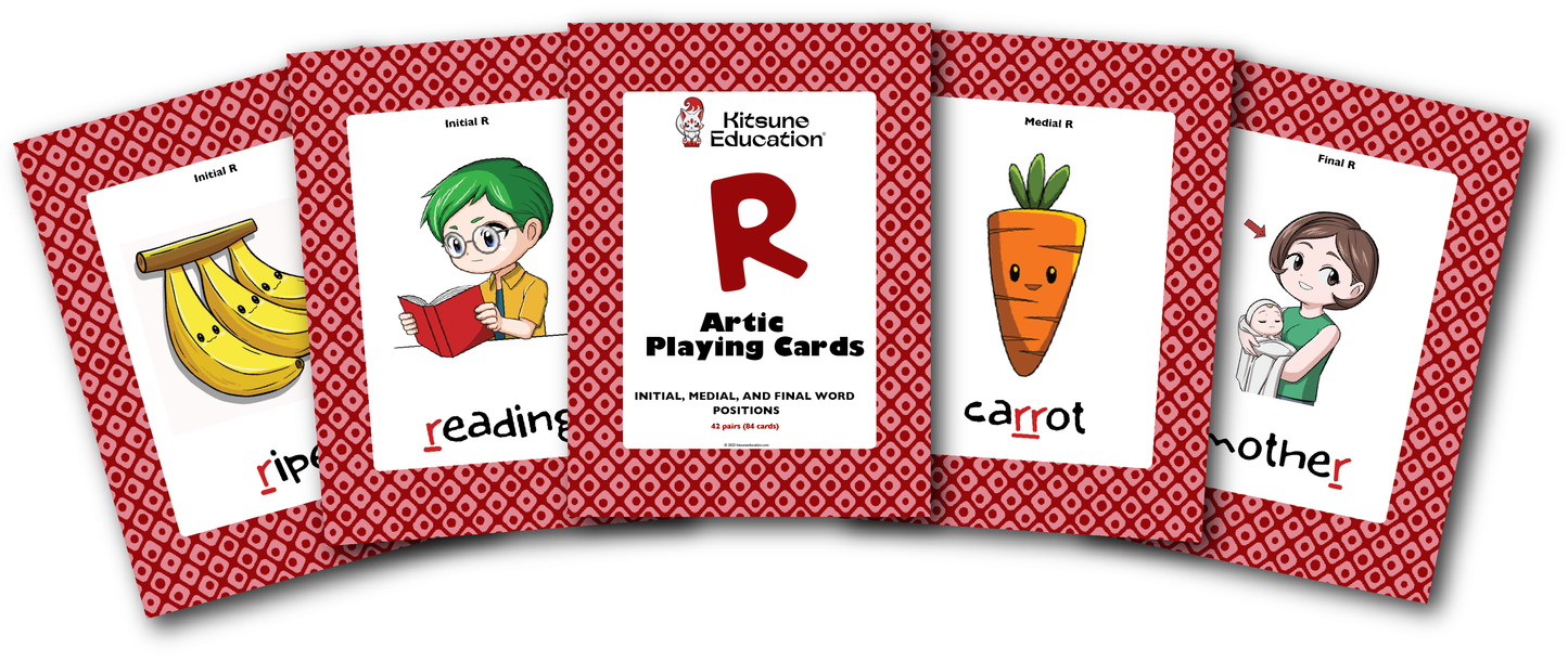 R Articulation Playing Cards