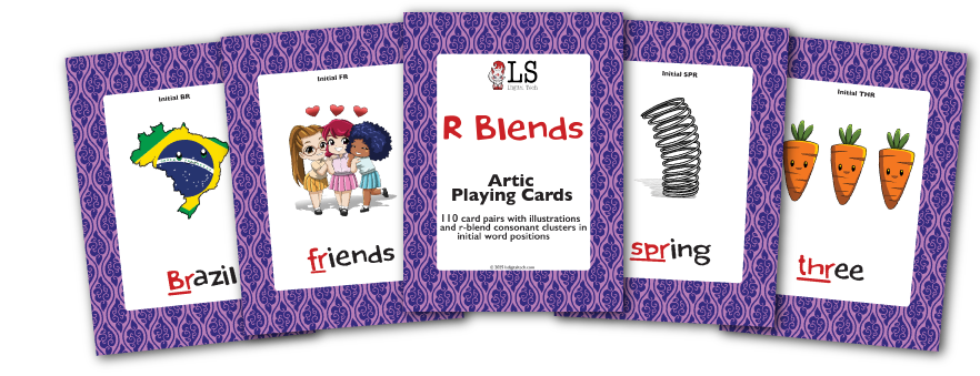 R Blend Articulation Playing Cards